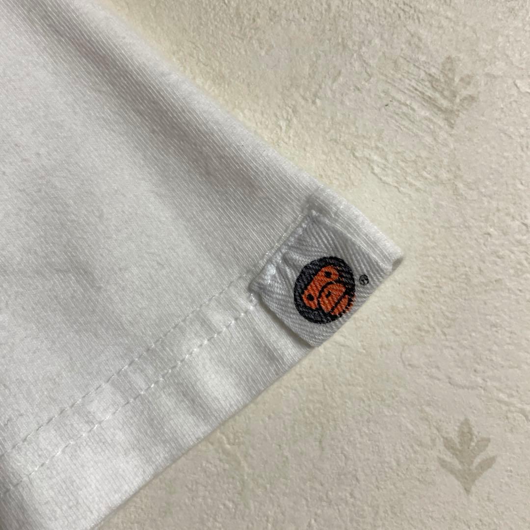 レア❗️アベイシングエイプ マリオ×ベビーマイロ プリント Tシャツ 白 M