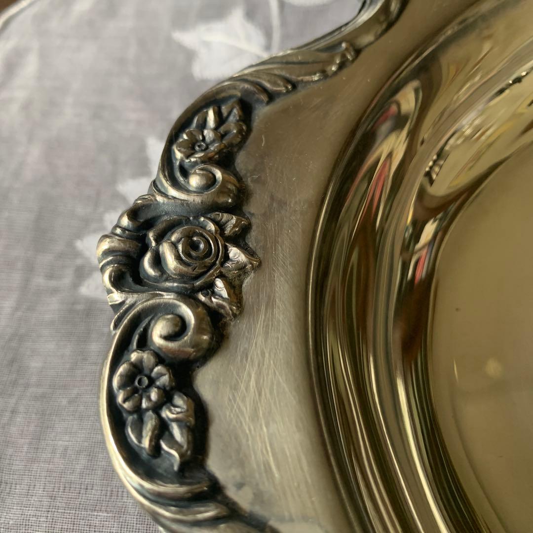 ヴィンテージ　WALLACE ウォレス　シルバープレート　銀のトレイ