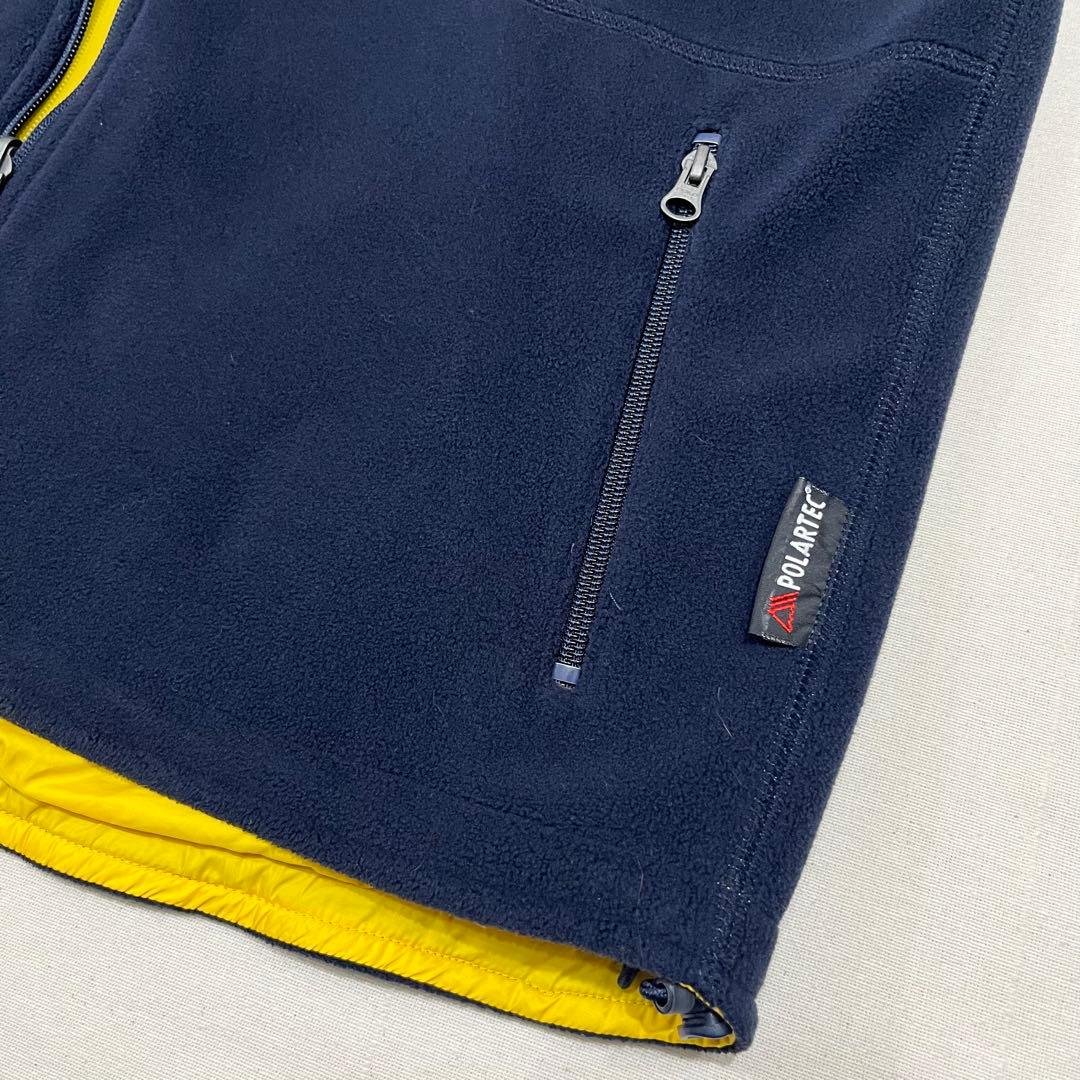 美品 90s ポロスポーツ フリース リバーシブル ベスト ラルフローレン