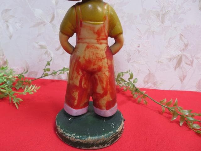 ま*う様 【ee1425/6】不二家のミルキー　ペコちゃん 　首振り人形ソフビ