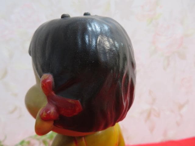 ま*う様 【ee1425/6】不二家のミルキー　ペコちゃん 　首振り人形ソフビ