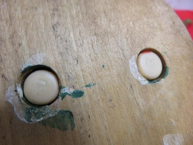 ま*う様 【ee1425/6】不二家のミルキー　ペコちゃん 　首振り人形ソフビ