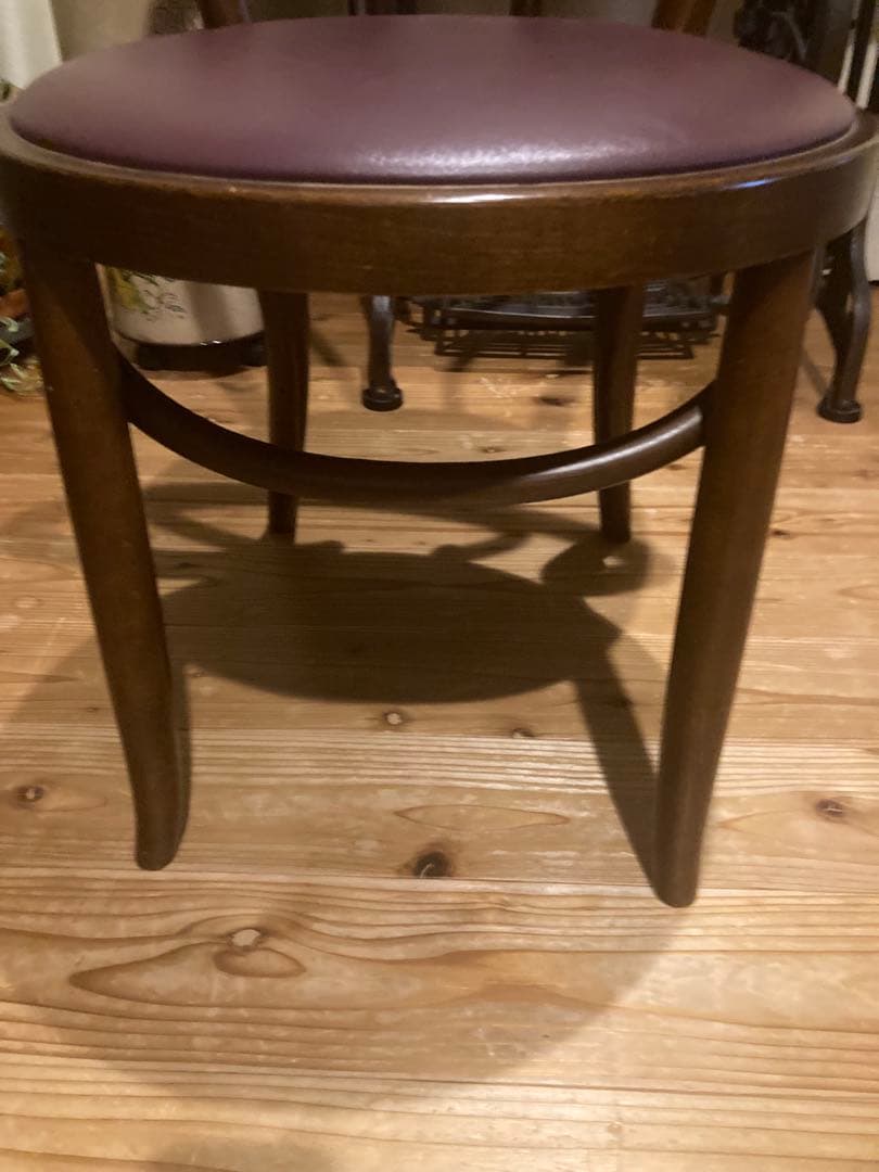 昭和レトロ　秋田木工ベントウッドチェア　曲木ダイニングチェア①