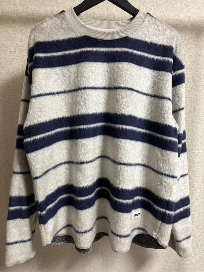 [サイズM]25AW RADIALL ラディアル シャギーボーダーL/S