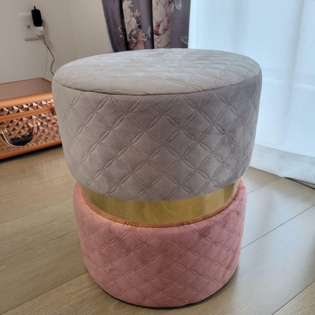 ヴァリーズ ハリウッドボックスL&椅子ジェムスツール