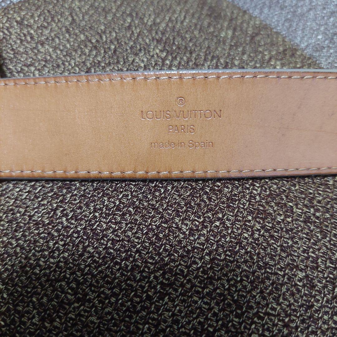 LOUIS VUITTON エピ レザー ベルト 75/30