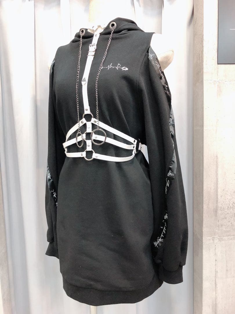 CuLLt パーカー ワンピース カルト オフショル Cullt レース リボン