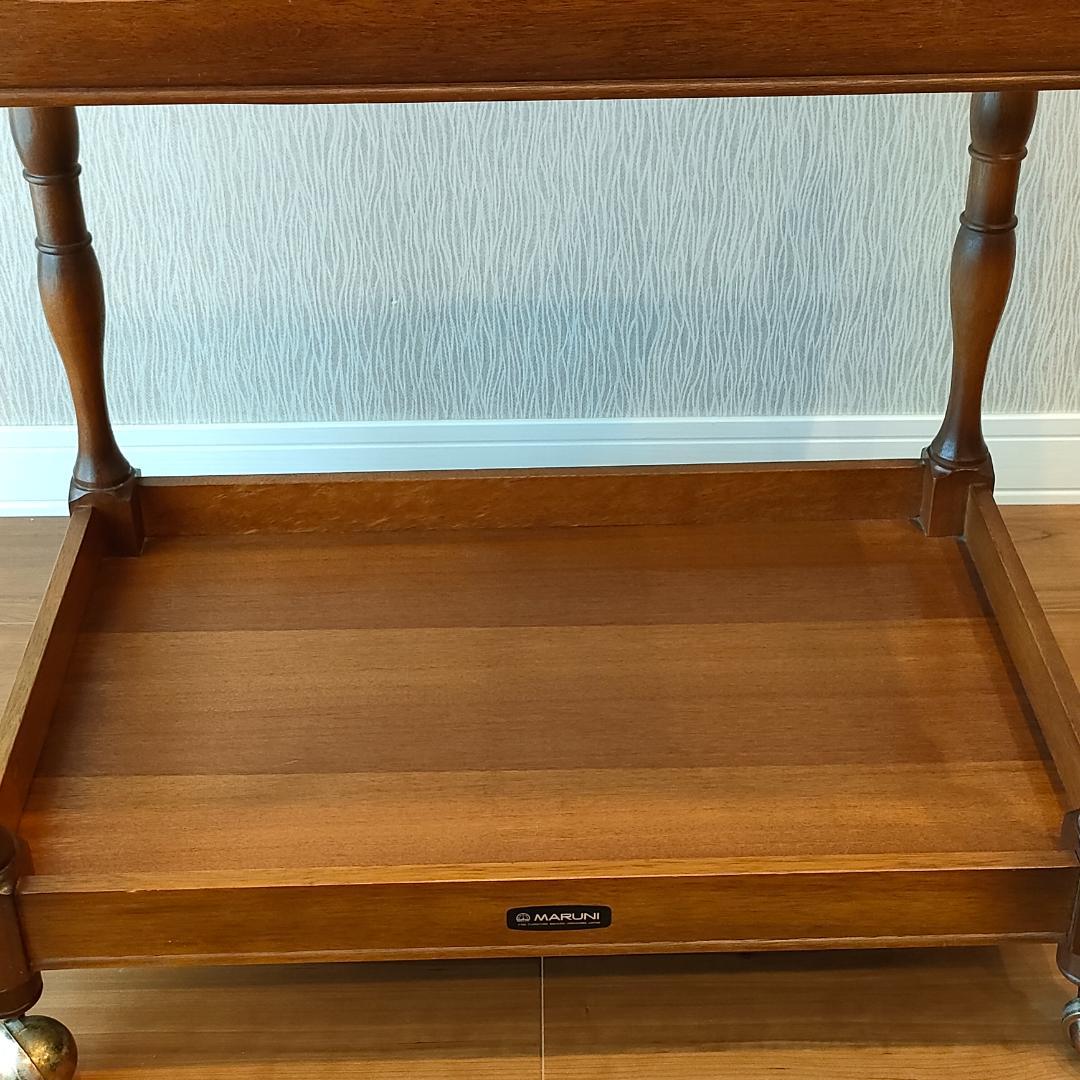 希少　マルニ木工　キッチンワゴン　ティーワゴン　ヴィンテージ