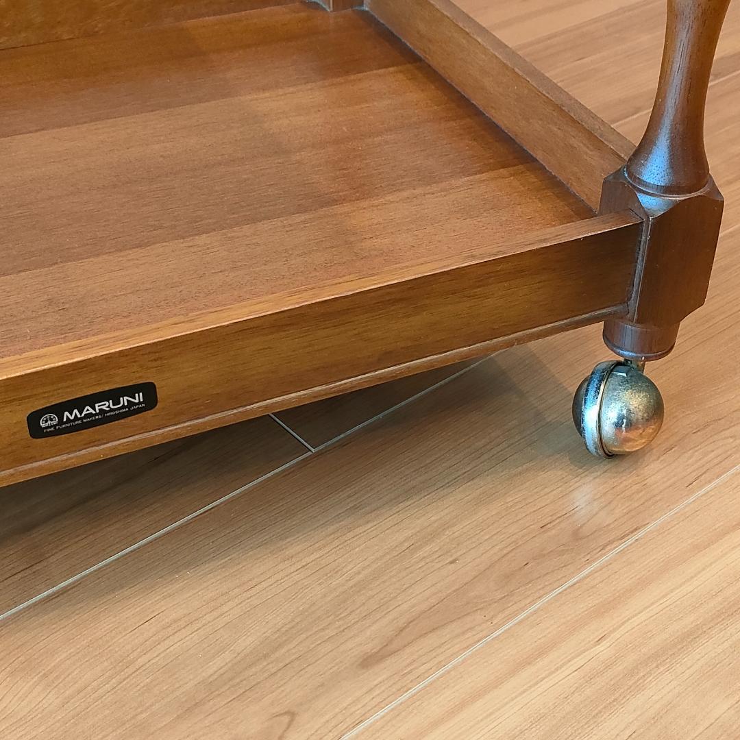 希少　マルニ木工　キッチンワゴン　ティーワゴン　ヴィンテージ