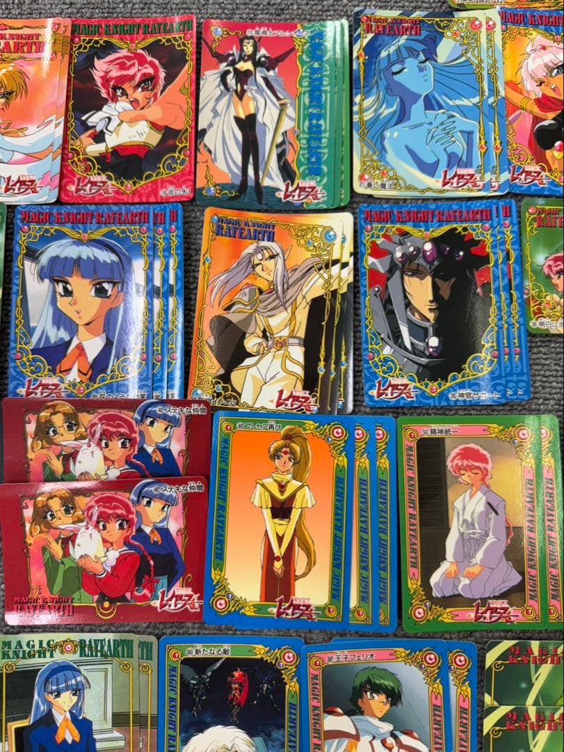 美品　魔法騎士レイアース アマダ PPカード　カードダス　134枚