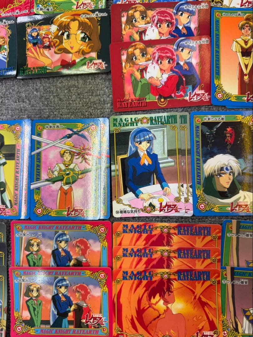 美品　魔法騎士レイアース アマダ PPカード　カードダス　134枚