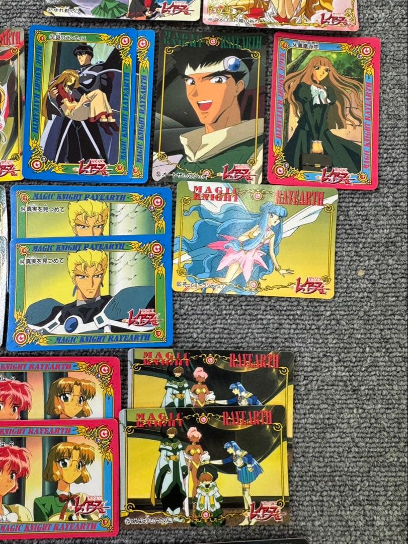 美品　魔法騎士レイアース アマダ PPカード　カードダス　134枚