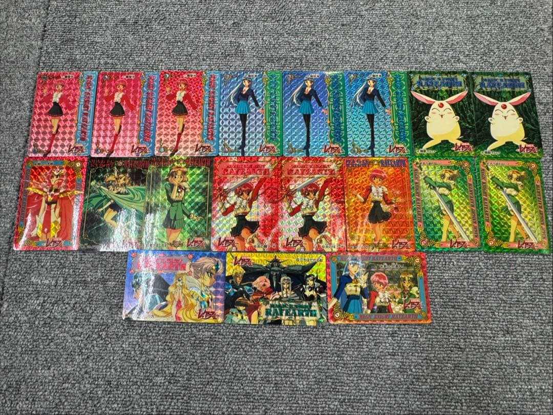美品　魔法騎士レイアース アマダ PPカード　カードダス　134枚