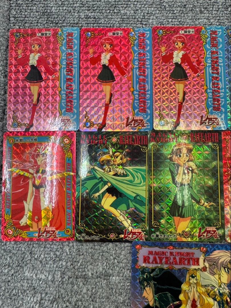 美品　魔法騎士レイアース アマダ PPカード　カードダス　134枚