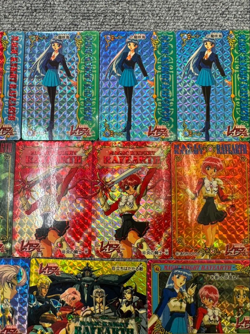 美品　魔法騎士レイアース アマダ PPカード　カードダス　134枚