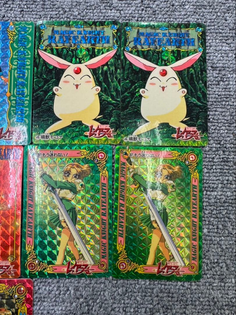 美品　魔法騎士レイアース アマダ PPカード　カードダス　134枚