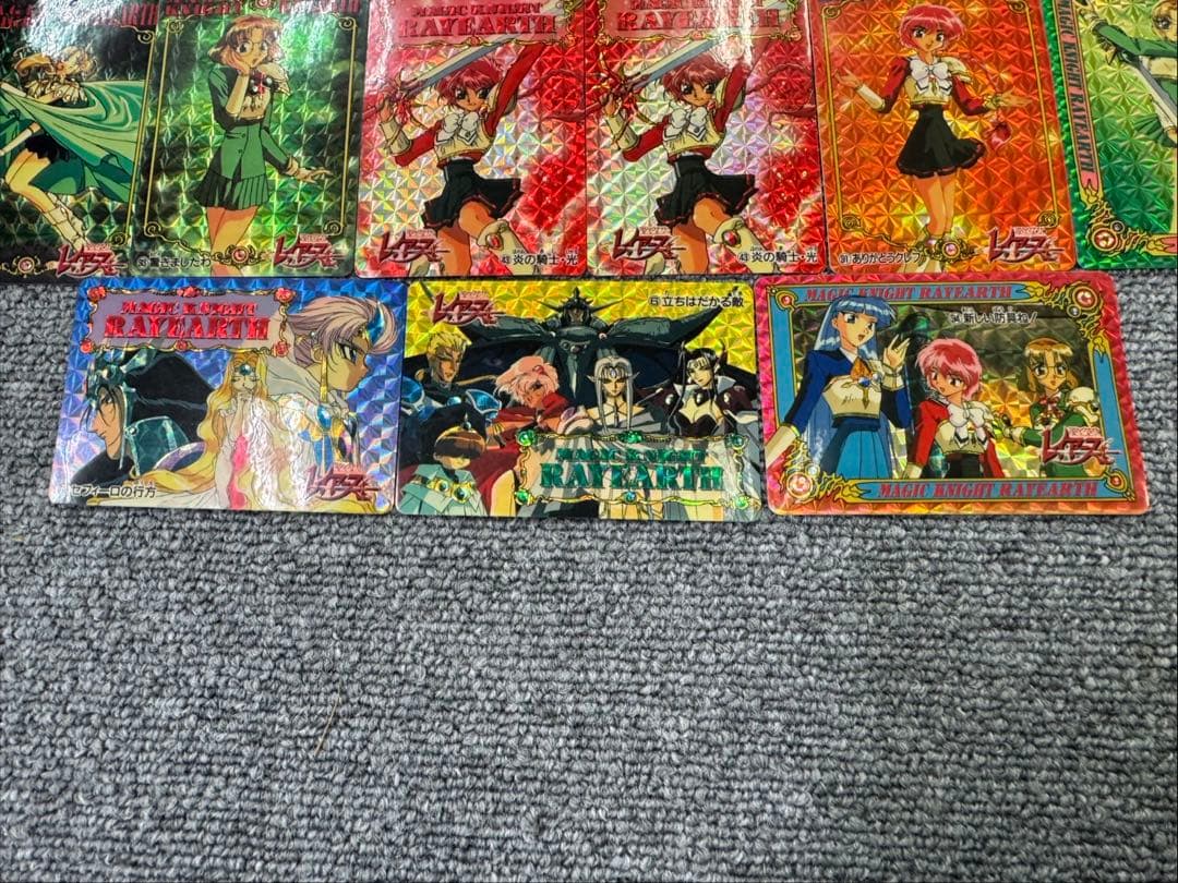 美品　魔法騎士レイアース アマダ PPカード　カードダス　134枚