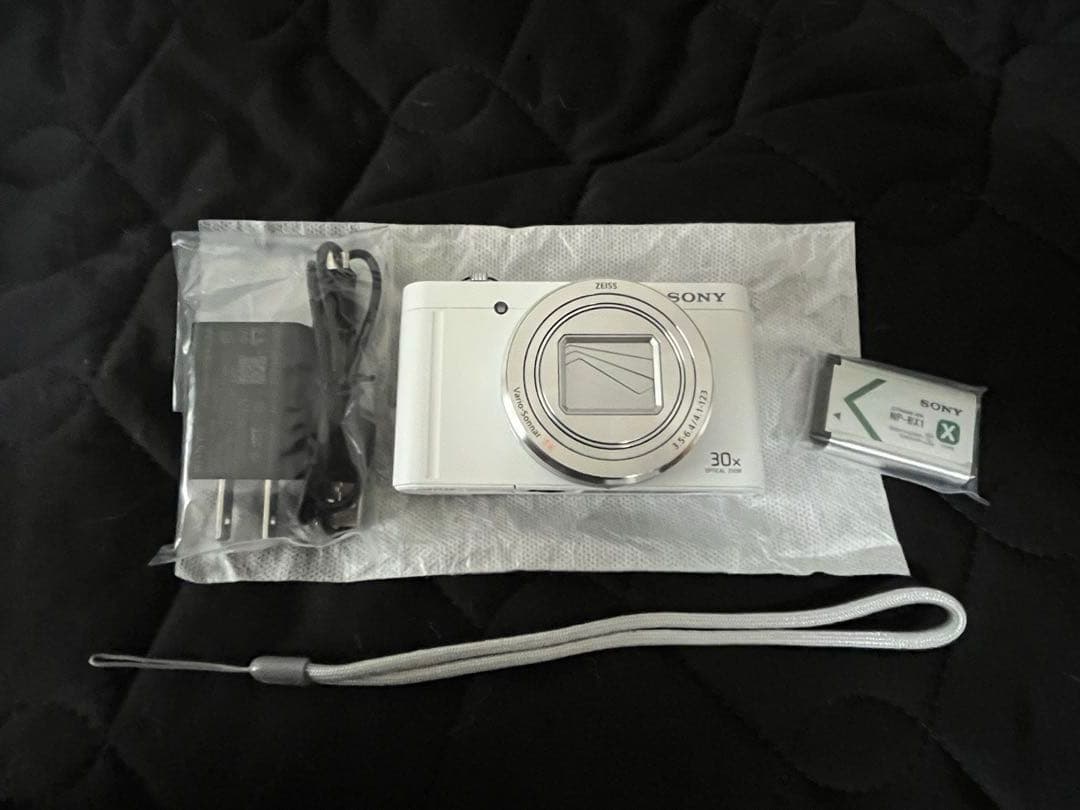 【極美品】SONY デジカメ Cyber-shot DSC-WX500 ホワイト