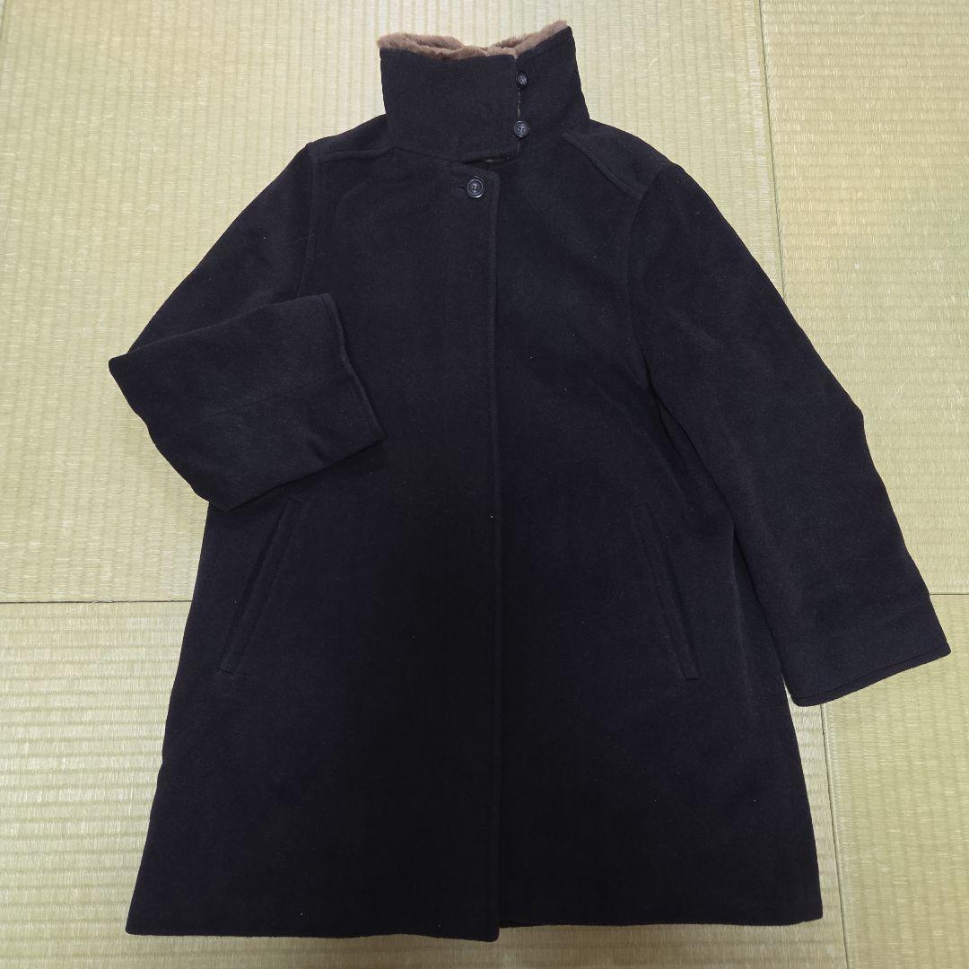 MaxMara 銀タグ ウールコート サイズ38 ブラック