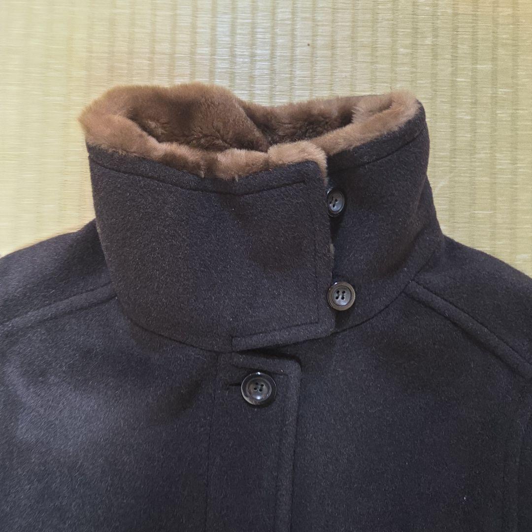 MaxMara 銀タグ ウールコート サイズ38 ブラック