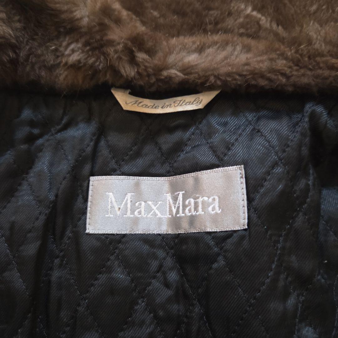 MaxMara 銀タグ ウールコート サイズ38 ブラック