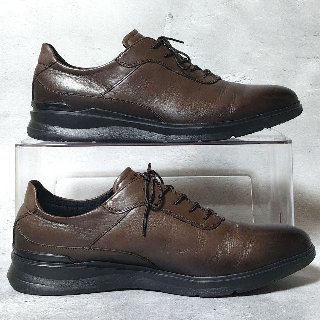 【人気定番デザイン】極美品 REGAL【27】レザードレススニーカー ビジカジ