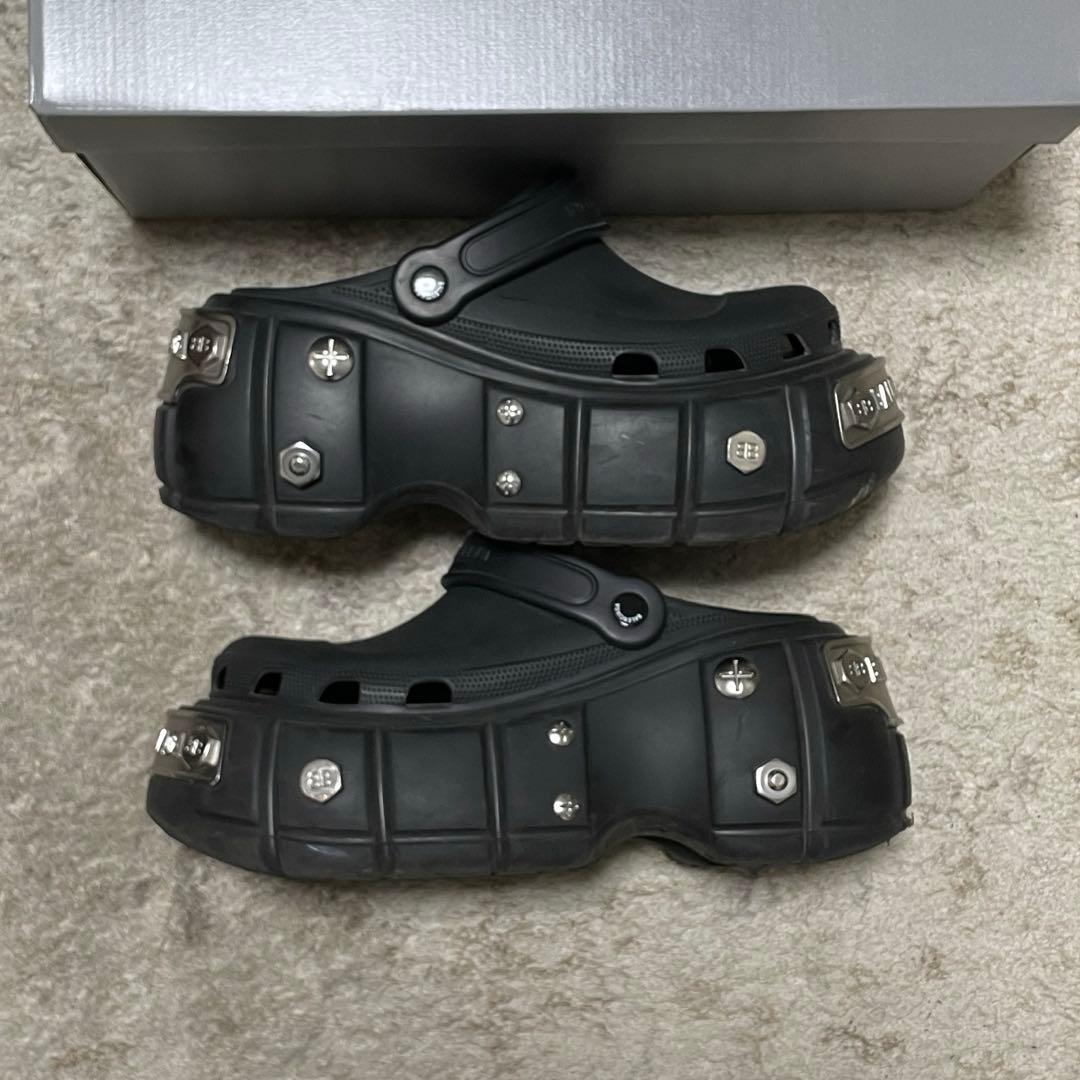 BALENCIAGA × CROCS HARDCROCS 43 ミュール 黒