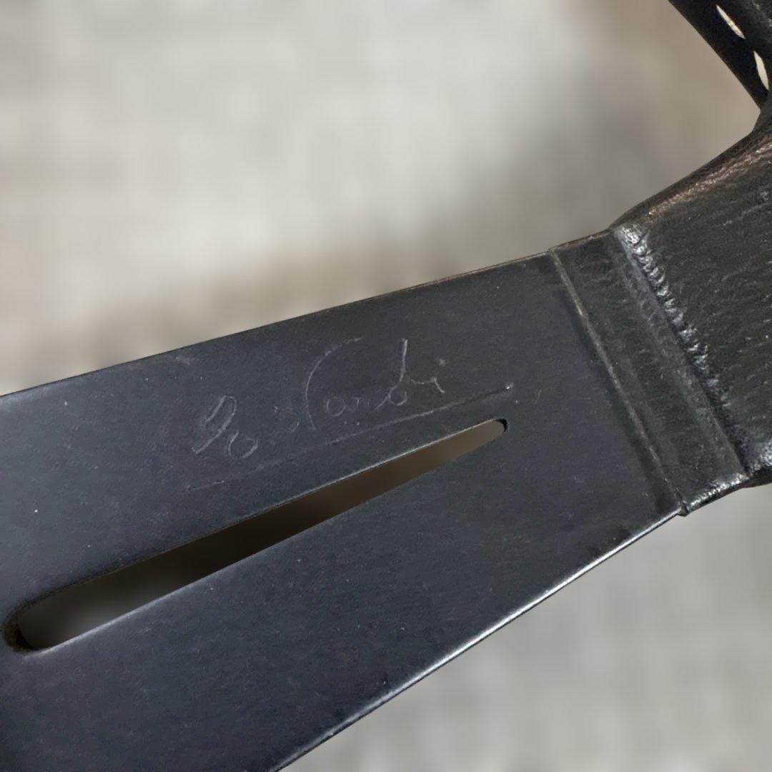 当時物 NARDY ナルディ レザーステアリング 現物のみ