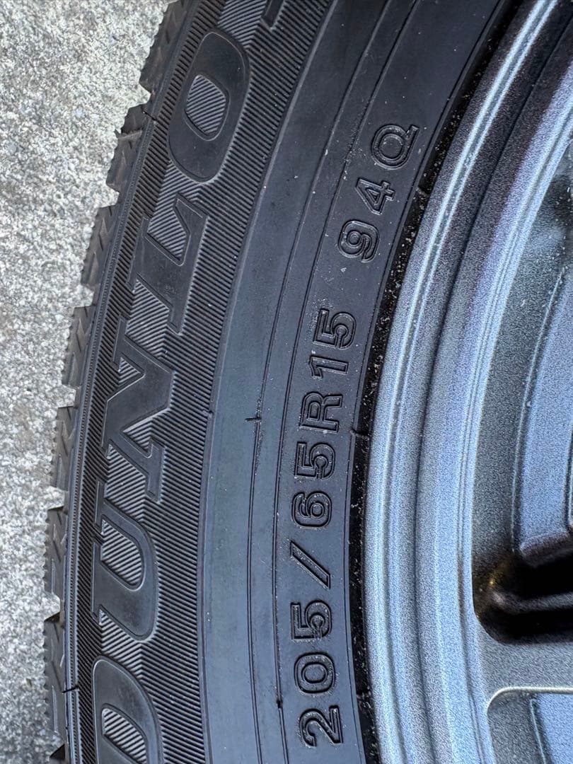 ペソ　DLスタッドレスWM02 アルミセット　205/65R15 4本①