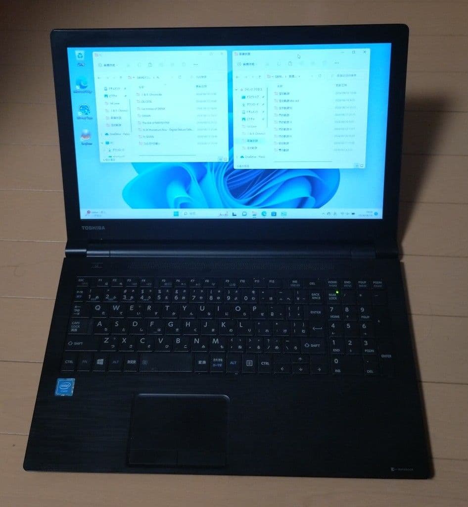 Falcom系ゲー厶入りdynabook　Windows11