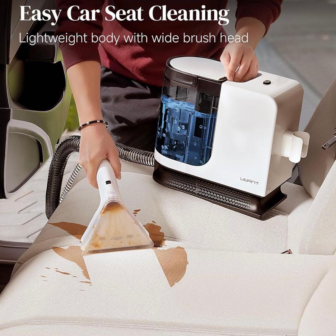 リンサークリーナー 600W強力モーター搭載カーペットクリーナー