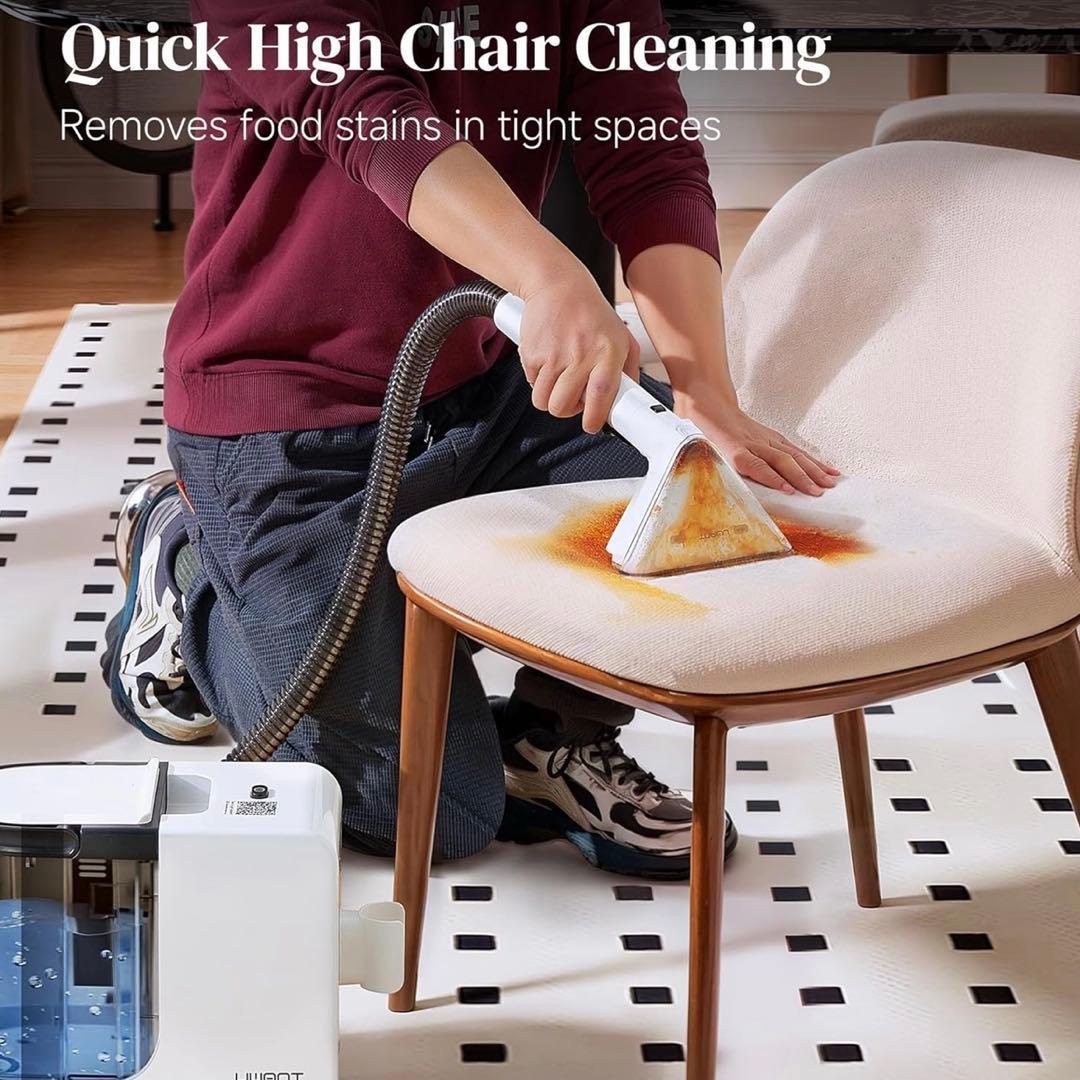 リンサークリーナー 600W強力モーター搭載カーペットクリーナー