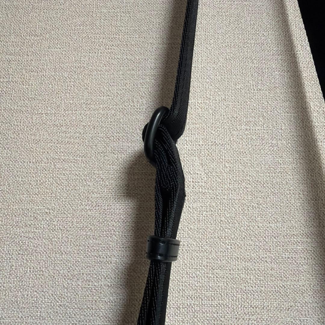 ブラック ショルダーバッグ Dロゴ　新品