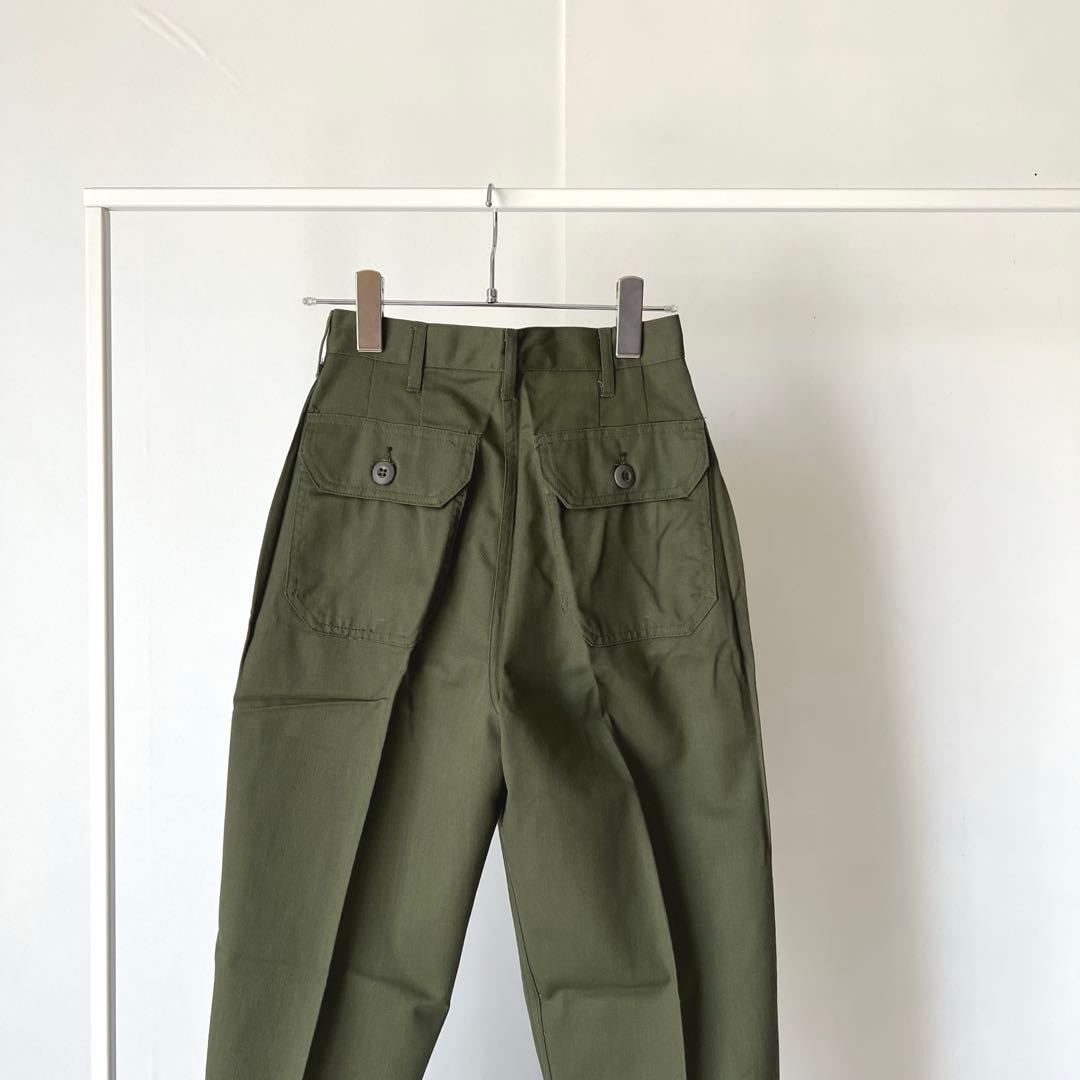 Sale【デッドストック・レディース】70s US Armyベイカーパンツ 米軍