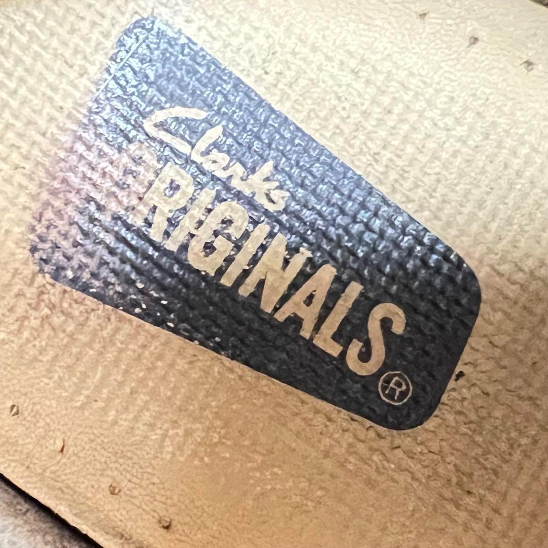 クラークス Clarks ワラビー ブラック レザー 25.0㎝