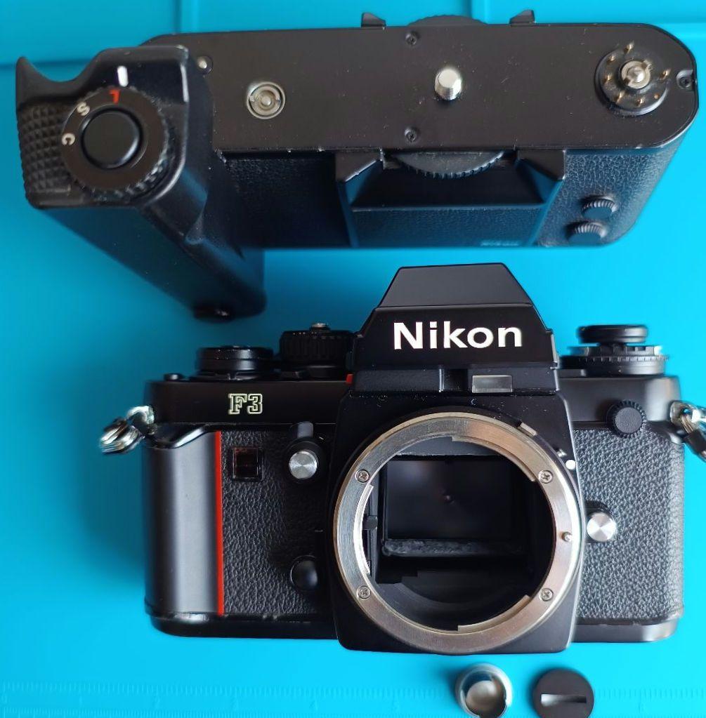 Nikon F3 アイレベル＋モータードライブMD−4 動作確認済
