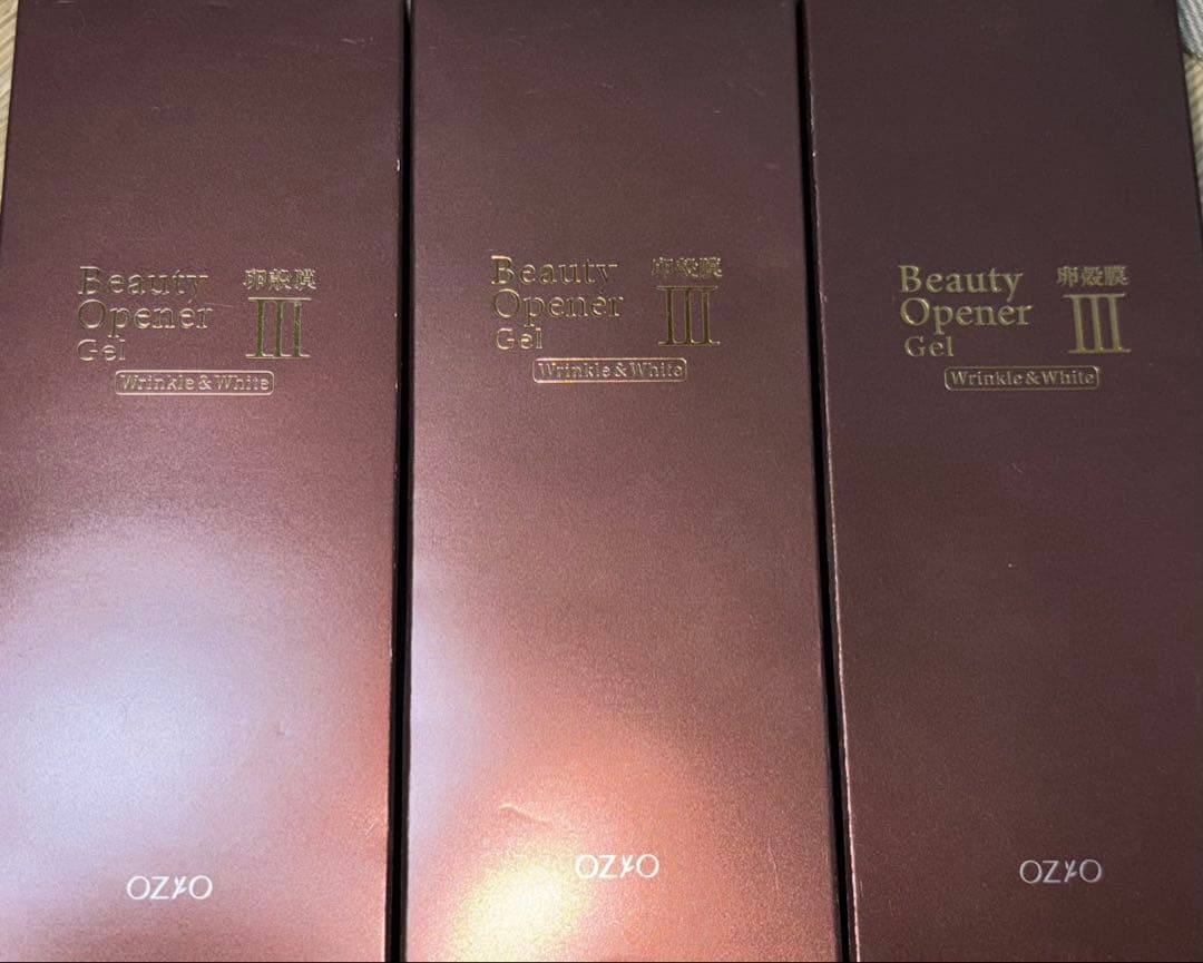 オージオ ビューティーオープナージェルⅢ リンクル&ホワイト 3点セット