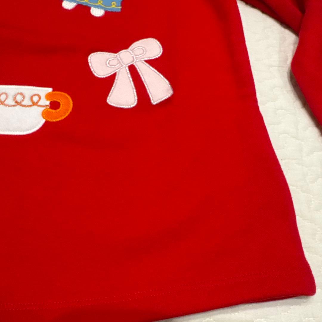 ミキハウス 新品　刺繍デザイン トレーナー 120 うさこ　長袖　トップス