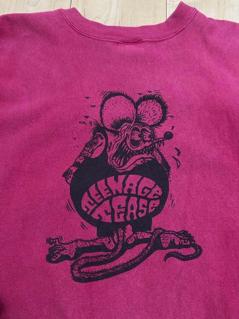 チャンピオン リバースウィーブ USA製 ラットフィンク スウェット