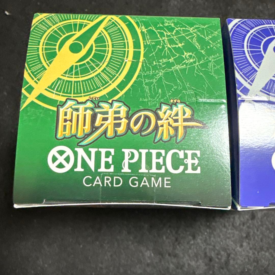 テープ付き　ワンピースカード 師弟の絆　蒼海の七傑　ボックス　セット