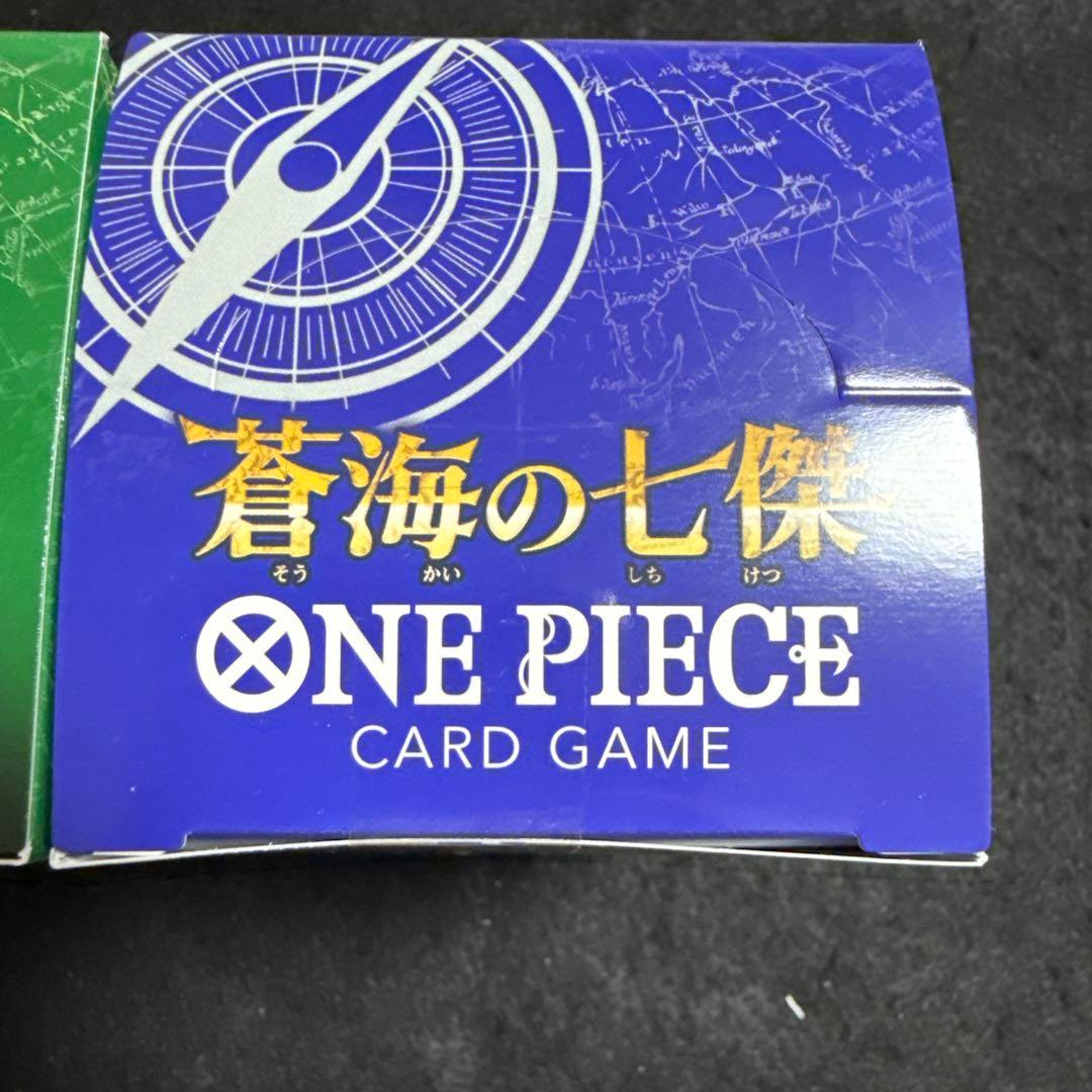 テープ付き　ワンピースカード 師弟の絆　蒼海の七傑　ボックス　セット