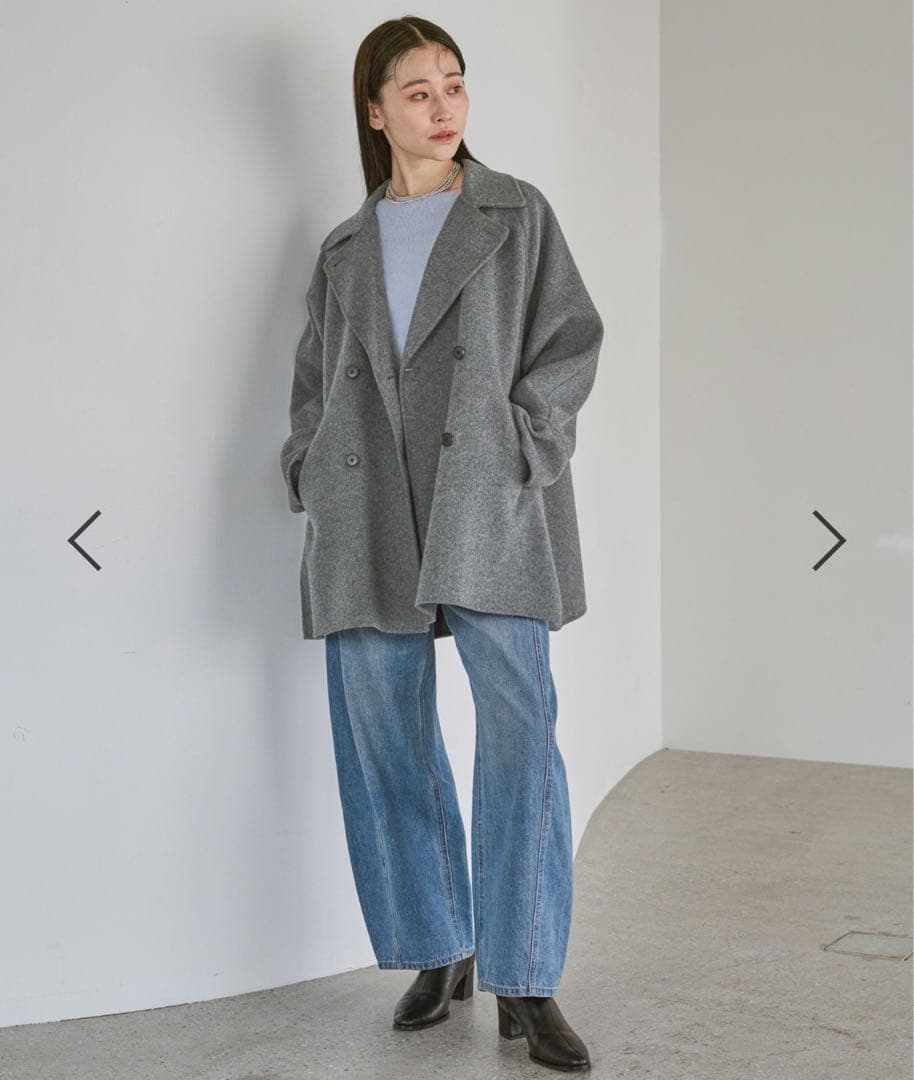 【Apart by】カシープミドルジャケットコート