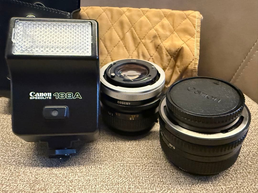 canon AE-1 AF35-70付属品レンズ他付き