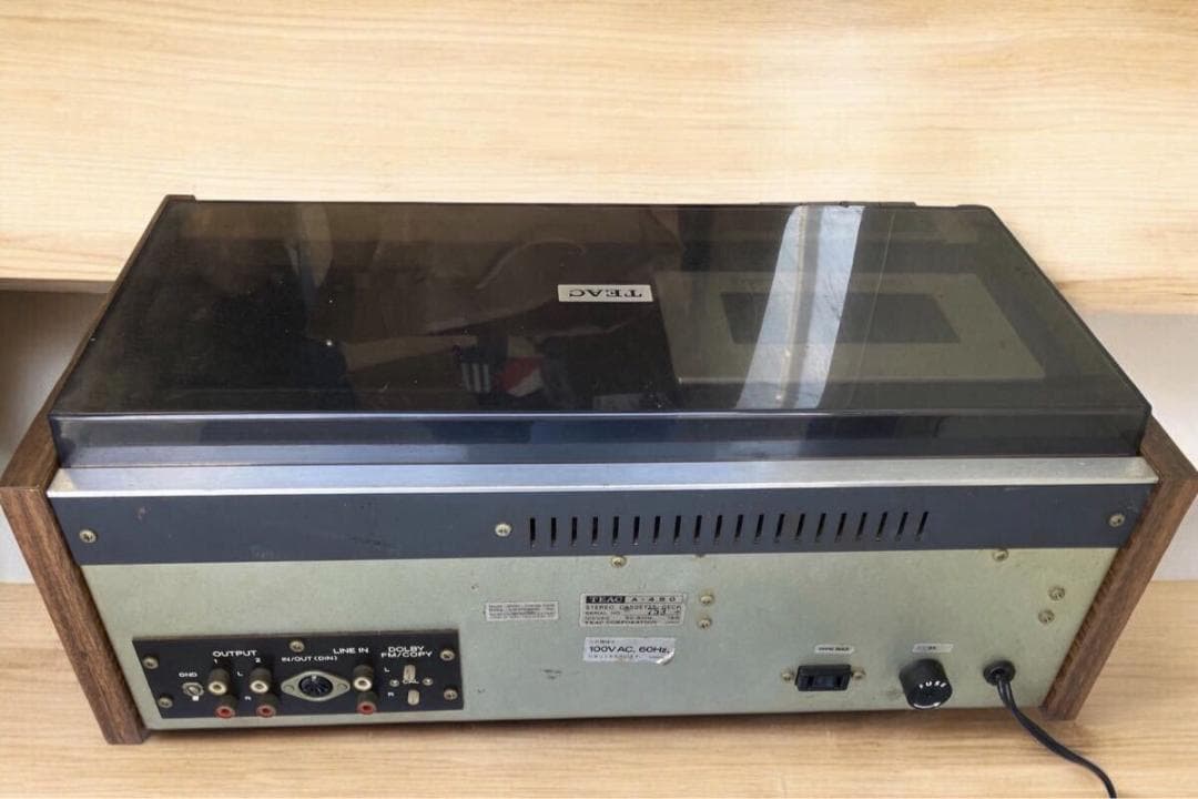 TEAC ティアック カセットデッキ A-450 ジャンク