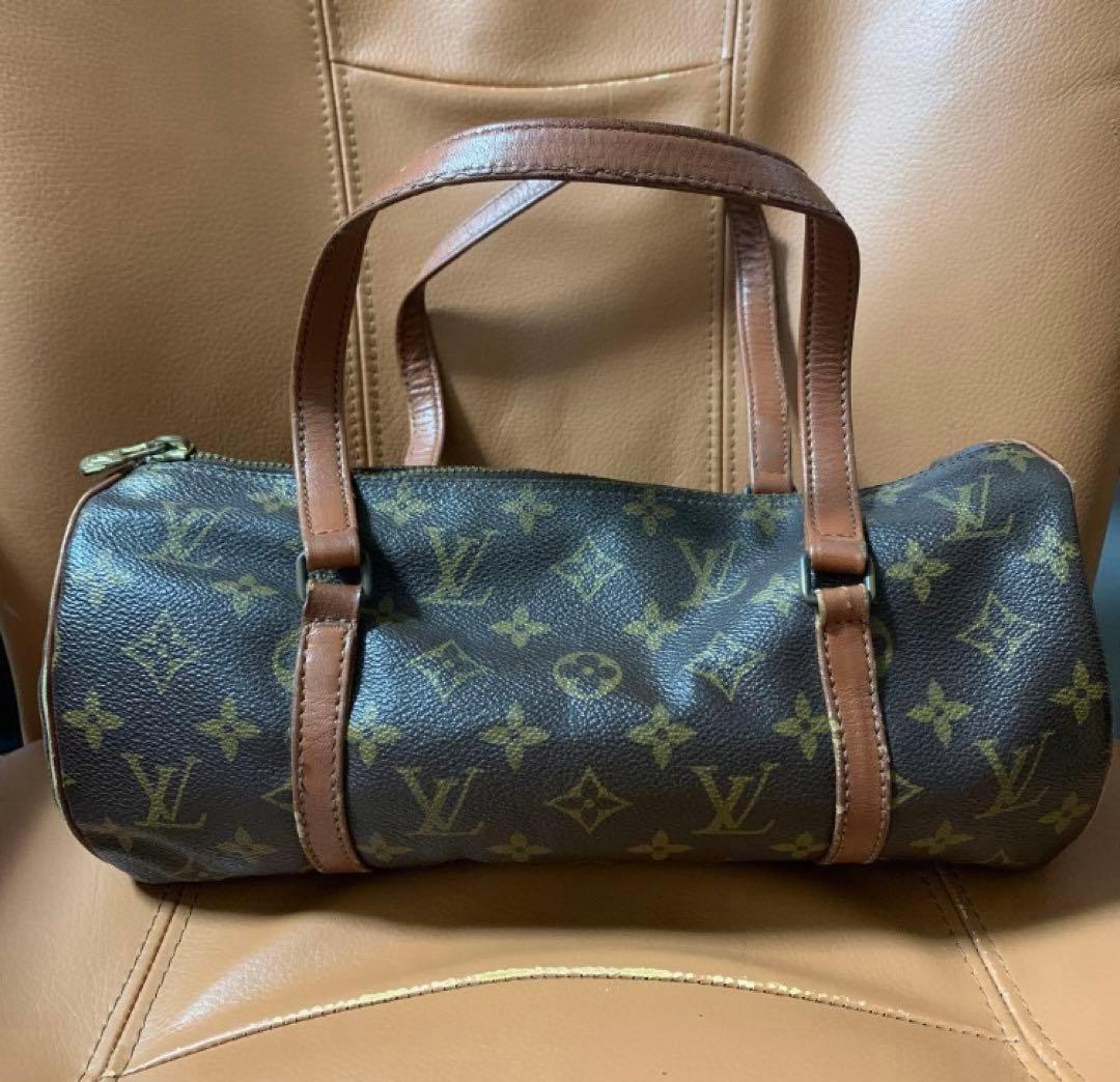 Louis Vuitton ハンドバッグ ブラウン　パピヨン