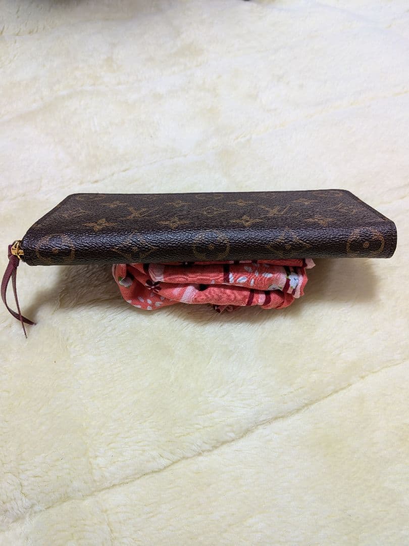 ルイヴィトン 長財布 ポルトフォイユ クレマンス フューシャピンク