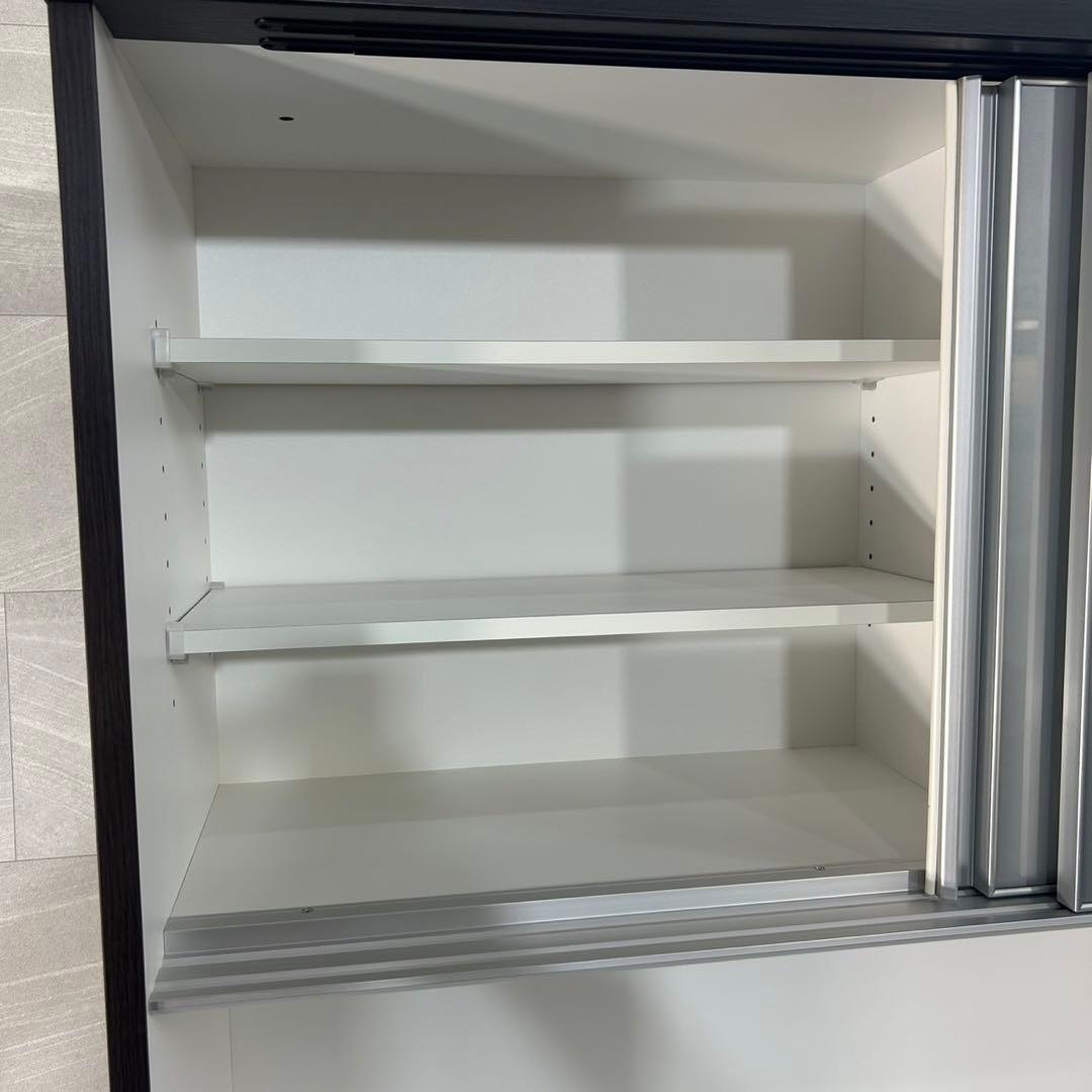 ニトリ 食器棚 レジューム 幅120cm シンプル キッチンボード d4561