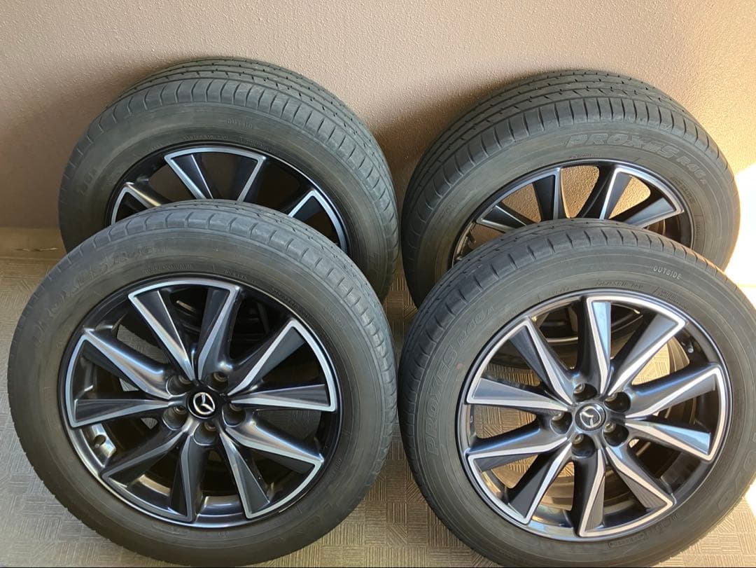 れ*ん様 MAZDA CX-5 KF 純正 19インチ タイヤ 4本セット CX