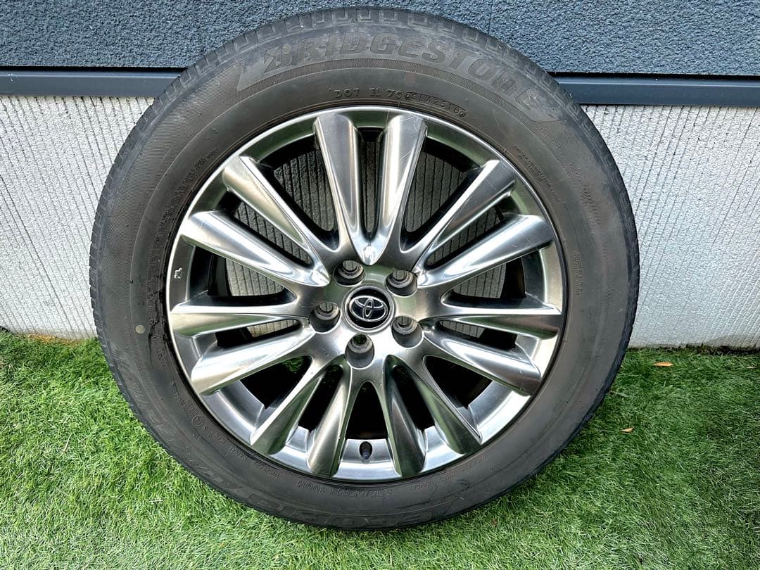 ハリアー60トヨタ 18インチ ホイールセット 純正ホイール