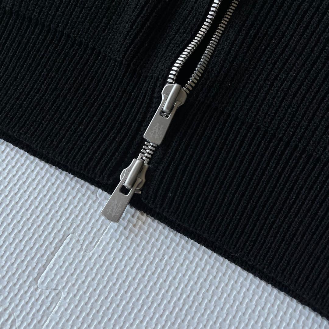 極美品 25AW BATONER ドライバーズニット ベスト 黒 2 ウール